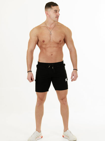 Tapered Shorts Black