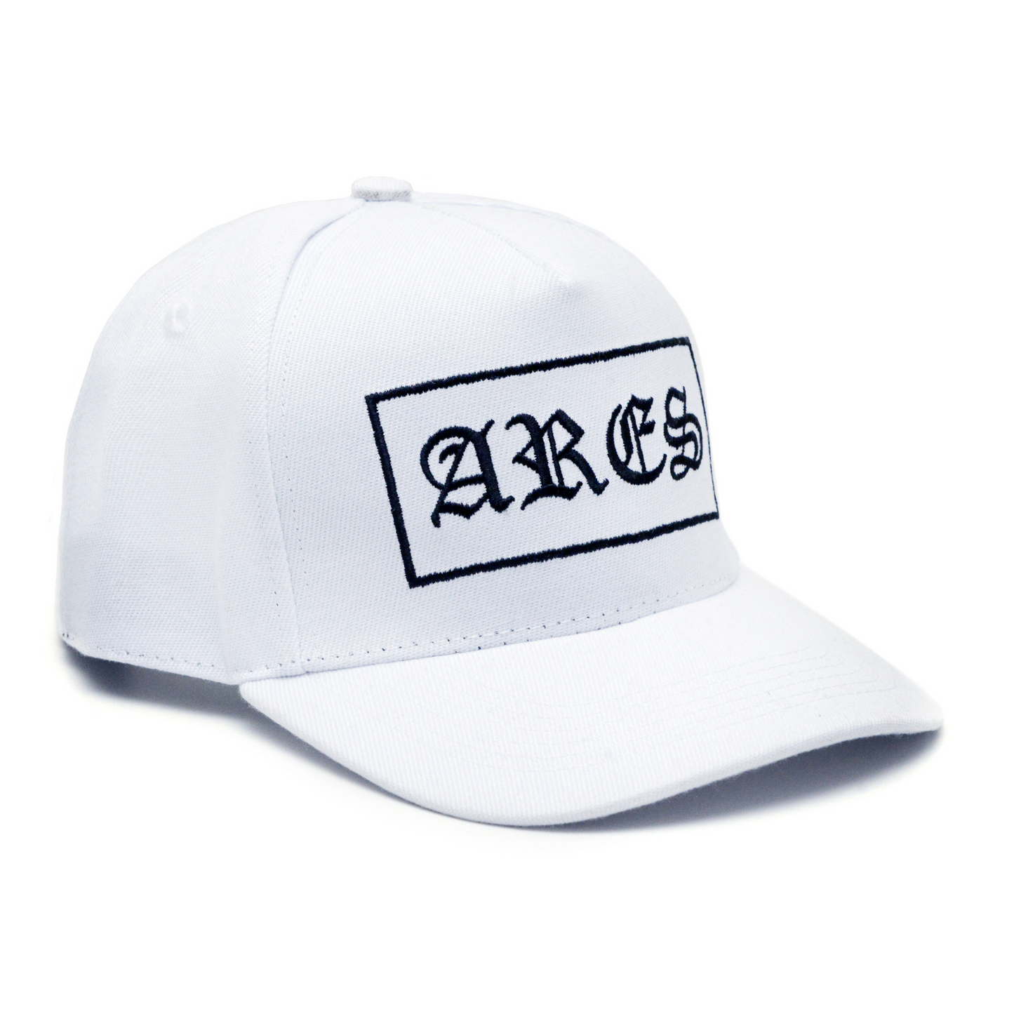 A-Frame Cap - Black on White